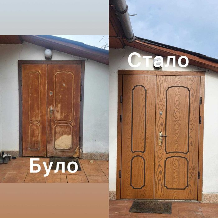 Заміна накладок на дверях. Полімер. МДФ. ТЕРМІН - 7 ДНІВ