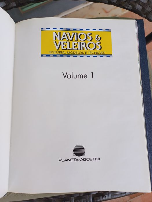 Coleção completa dos fascículos "Navios & Veleiros"