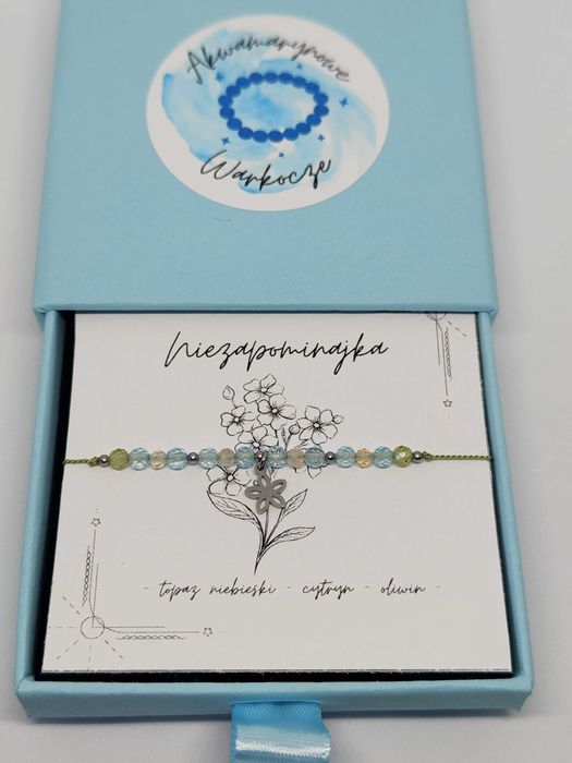 Bransoletka "Niezapominajka"