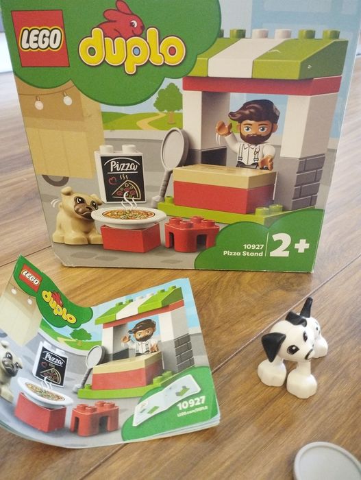Klocki LEGO Duplo stoisko z pizzą