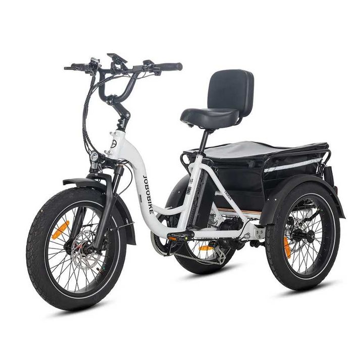 Rower elektryczny Triker, Jobobike - 2 kolory, dla seniora, raty 0%