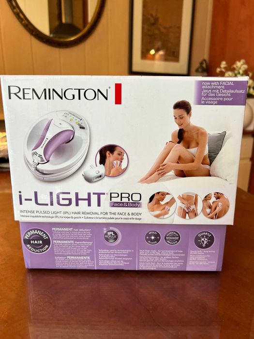 NOWY Depilator laserowy Remington IPL6000F - depilacja twarzy i ciała