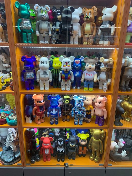 Фигурки медведей Bearbrick Berbrick Kaws кавс бербрик беарбрик Ведмідь