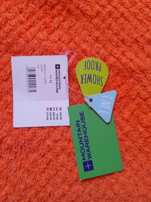 Lekka kurtka rozm.152 Mountain Warehouse wiosna/lato/jesień