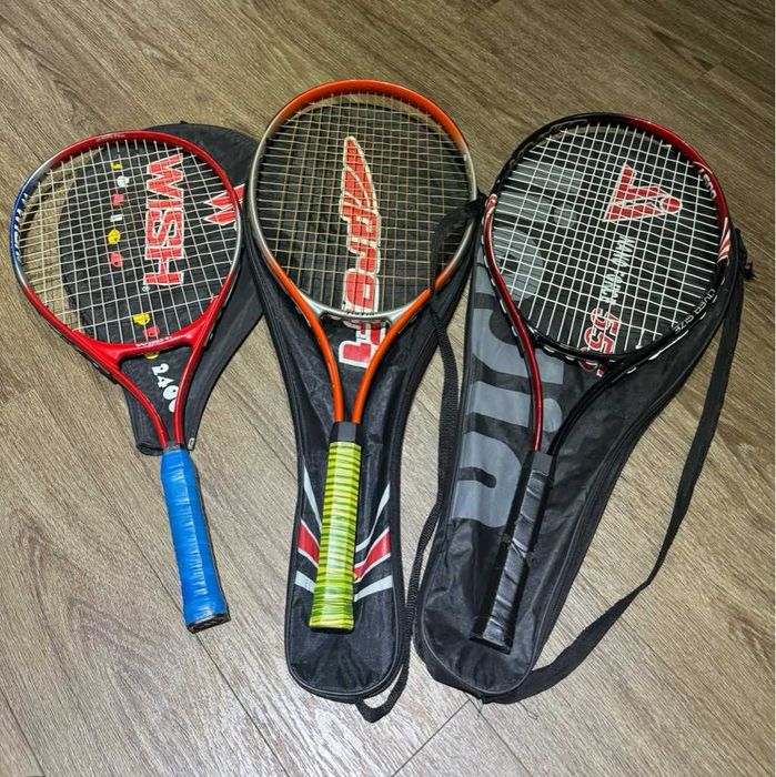 Ракетка для великого тенісу, набір 3шт з чохлами