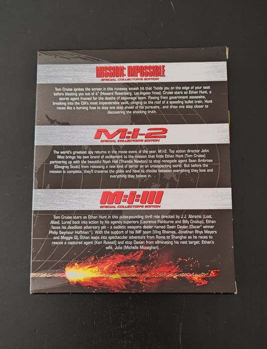 Missão: Impossível Trilogia - Mission: Impossible Trilogy Blu-ray