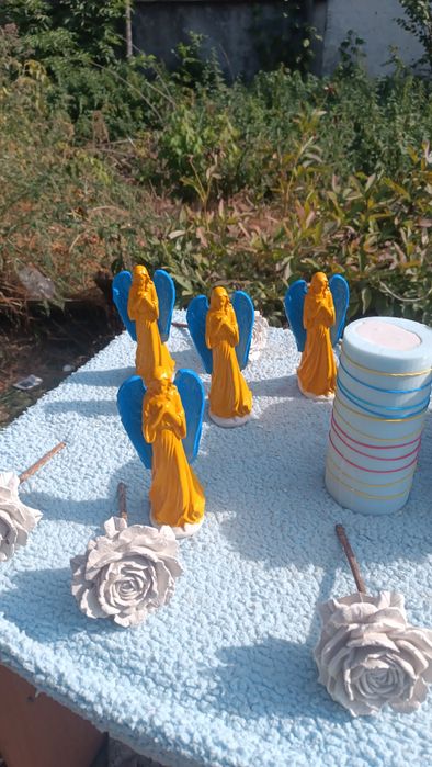 Ангел 18 см з Гіпсу