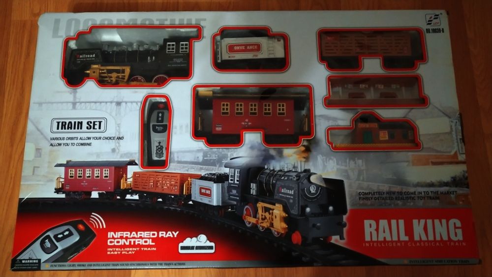 Игровой набор железной дороги. Комплект.