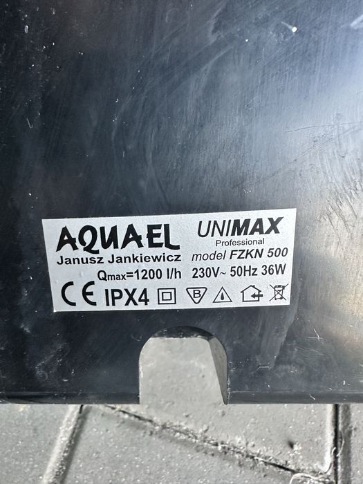 Aquael unimax 1200l /h