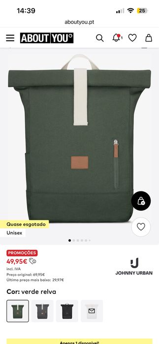 Mochila Johnny Urban