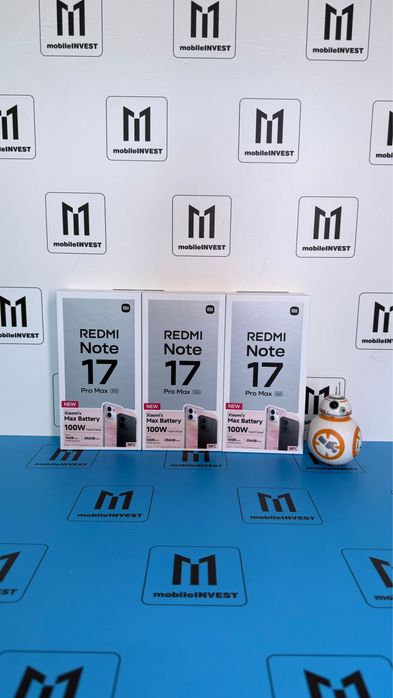 Nowy zaplombowany Redmi Note 17 Pro Max 5G 8/256GB 9210mAh 100W HyperCharge AMOLED 120Hz Black Cloud Blush Sklep Zabrze/Ustroń