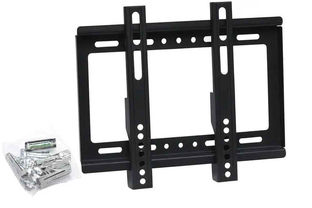Настенный кронштейн для телевизора 14–42",VESA 75×75–200×200, до 25 кг