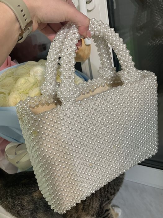 Сумка з перлин ручна робота