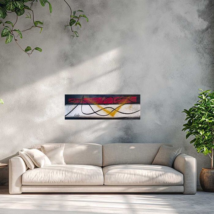 Quadro Decorativo Pintado à Mão