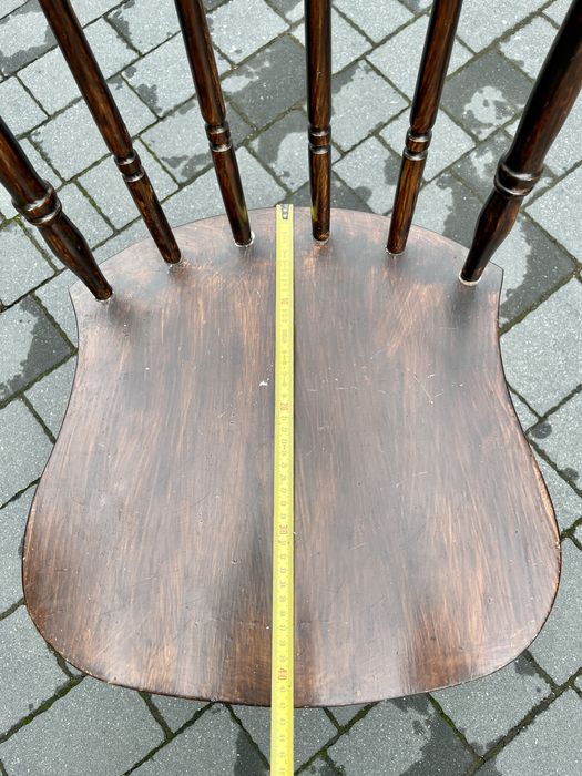 PATYCZAK Drewniane krzesła Jafameg Jasienica krzesło PRL