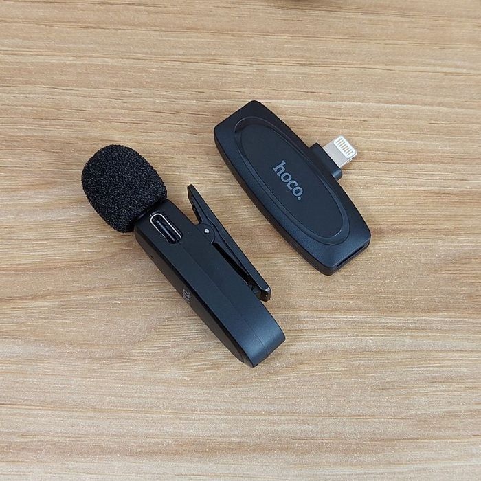 Микрофон петличка для iphone Hoco L15 Lightning