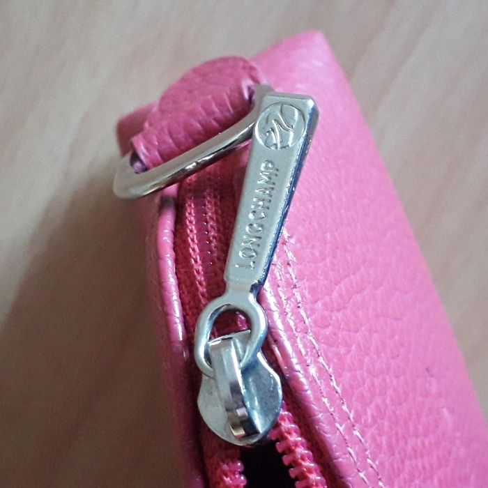 Porta Moedas Longchamp Le Foulonné ORIGINAL - Portes incluidos