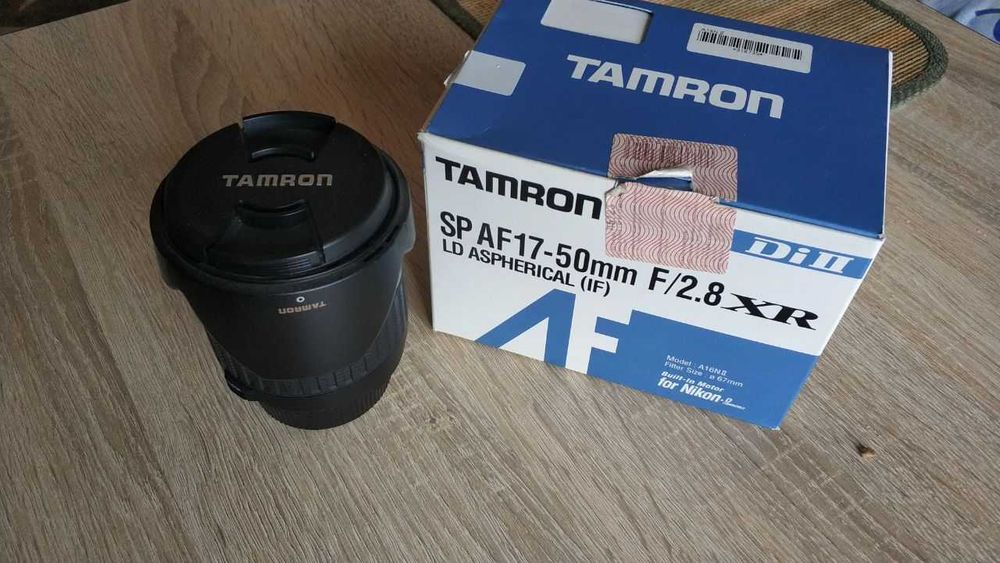 Объектив Tamron  AF17-50  Nikon, F/2.8 XR .