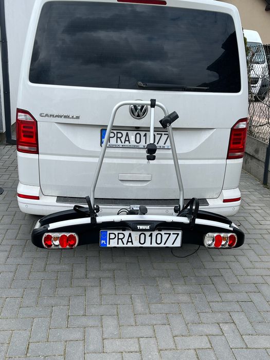 Bagaznik rowerowy na hak Thule G5 uchylny zamykanie elektryki ec G6