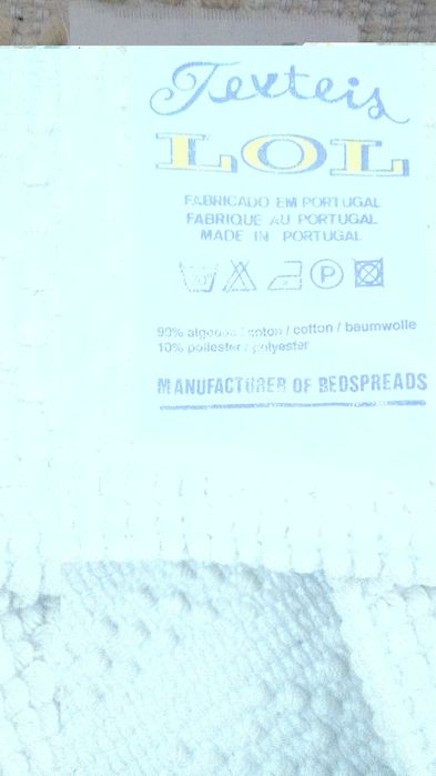 Tapetes cor cru em algodão