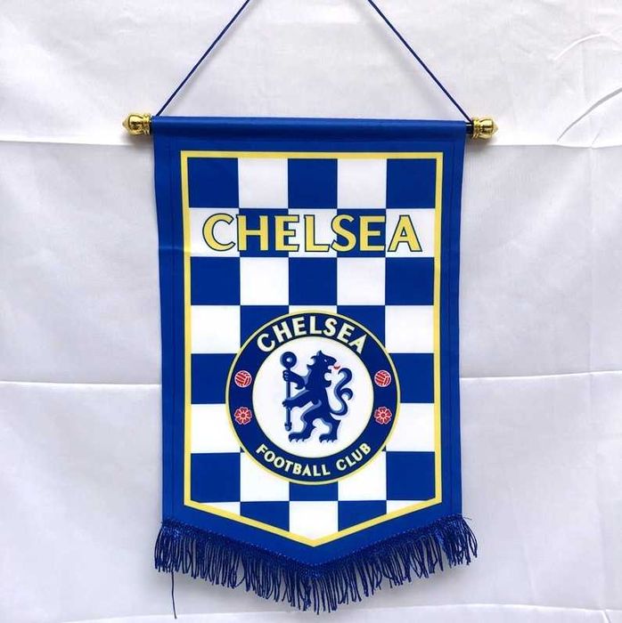 Proporczyk duży Chelsea Londyn duży kolekcjonerski