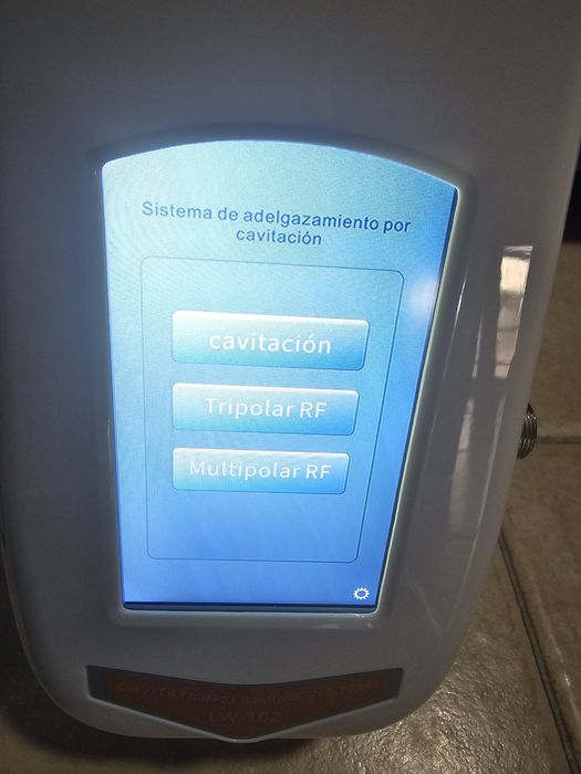 Uso doméstico 40K Cavitação Ultra-Sónica Máquina de Perda de Peso Mult