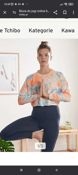 Bluza fitness rozm L