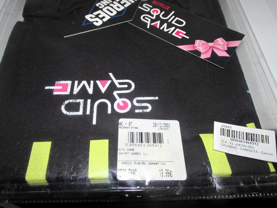 T-shirt Netflix Squid Game, Heroes Inc. [L]