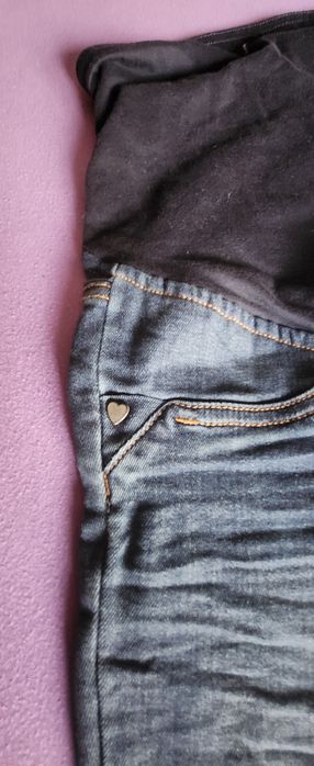 Jeansy ciążowe nowe S Gina Mama