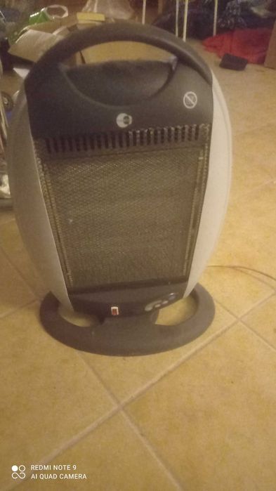 Aquecedor giratório