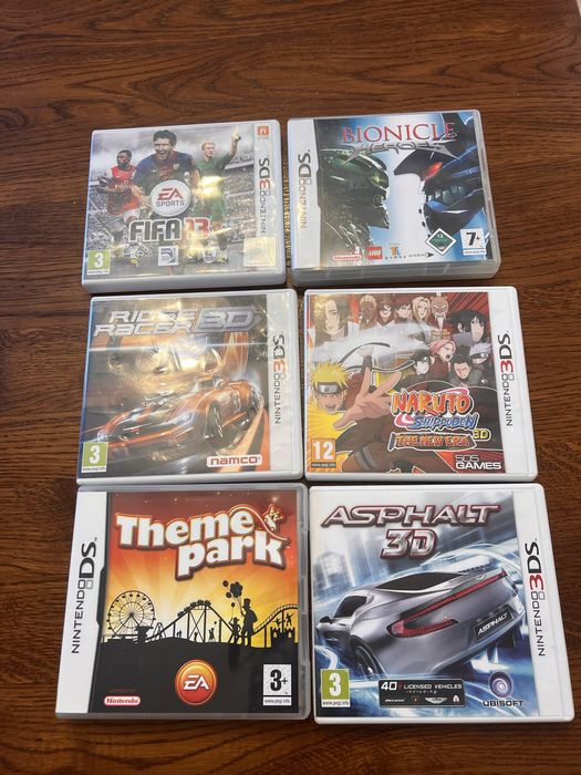 Zestaw gier Nintendo 3DS i DS