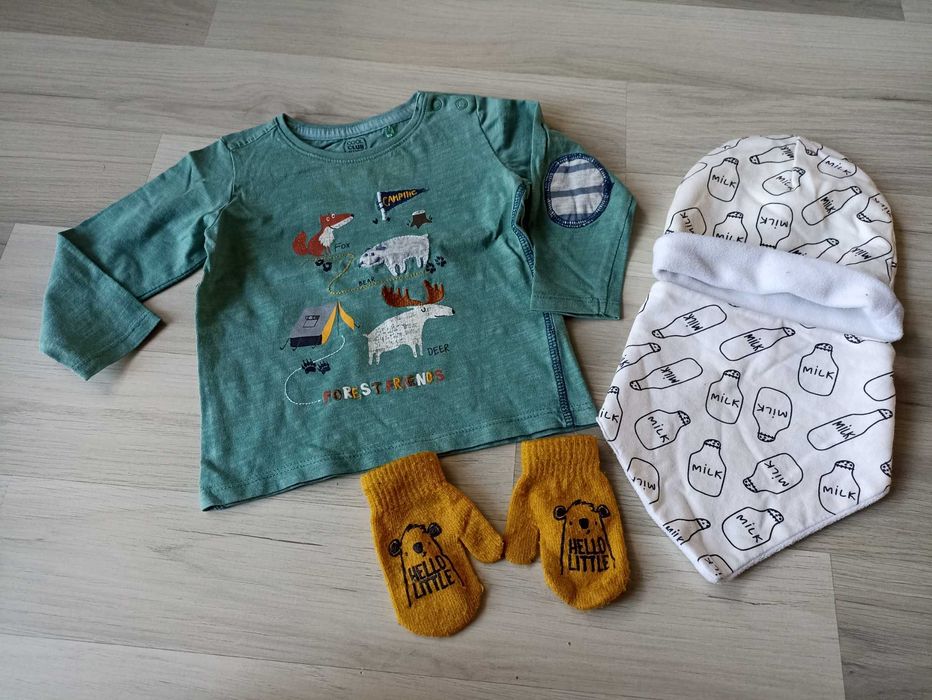 Mega paka dla chłopca 80 smyk, next, Reserved, H&M, bluezoo