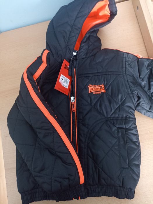 Kurtka Lonsdale nowa i dwa bezrękawniki mało używane 12-24 miesięcy