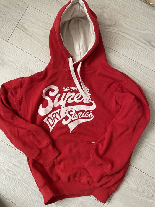 Червоний світшот, y2k