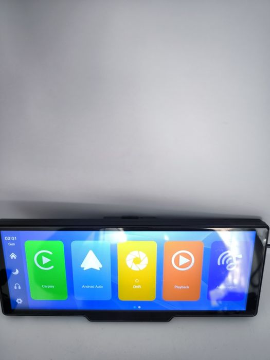 Bezprzewodowy Ekran CarPlay iAndroid Auto Monitor 9 cali Kamera Cofan