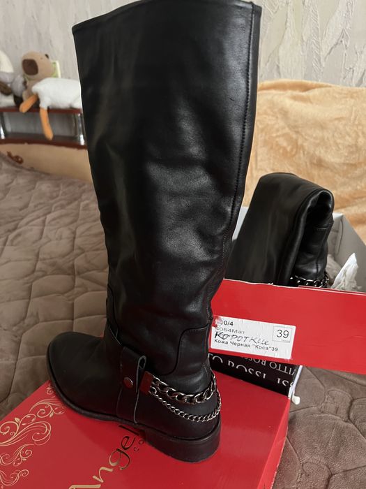 сапоги женские натуральная кожа