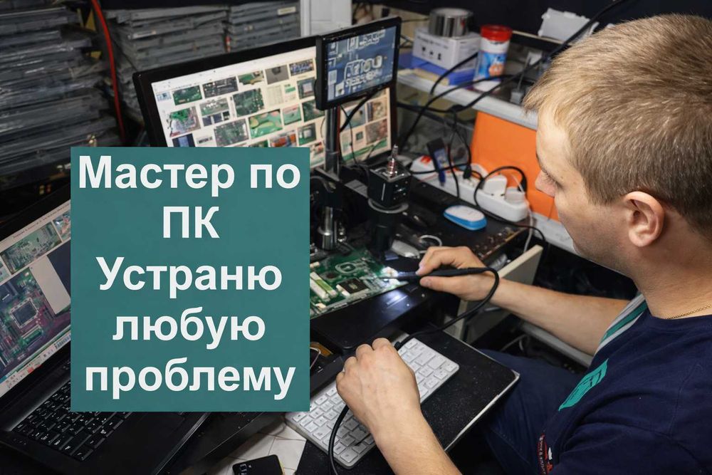 Сервис и ремонт компьютерной техники и ТВ — результат с гарантией