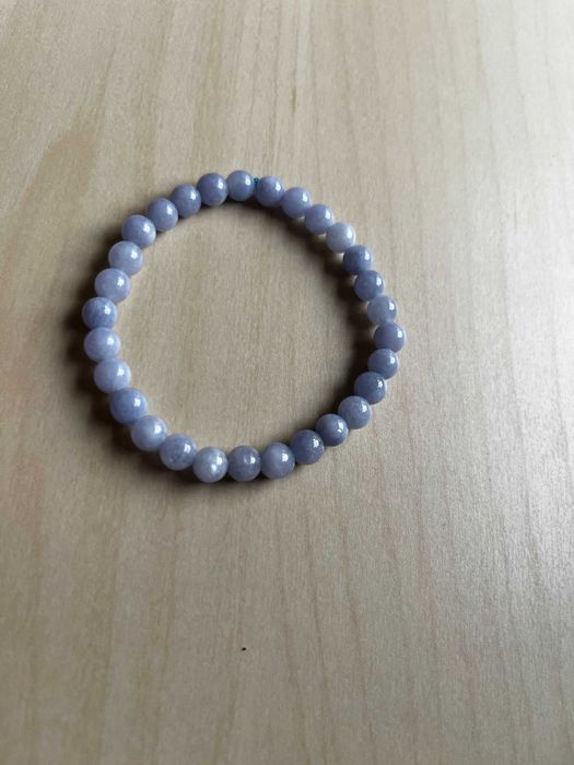 Pulseira de pedra naturais - Água-marinha