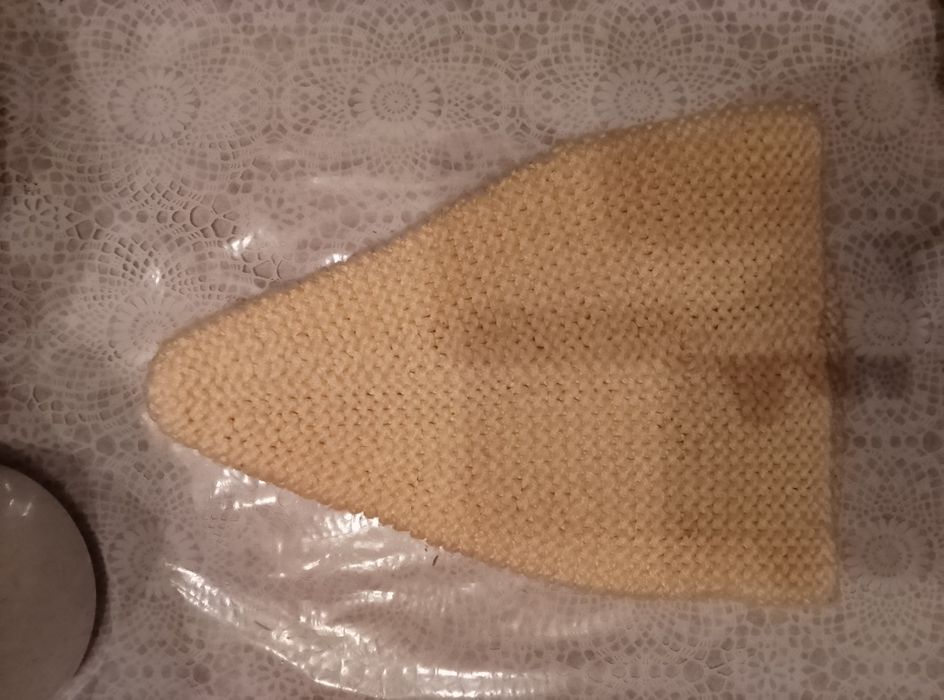 Czapka alpaka ręcznie wykonana