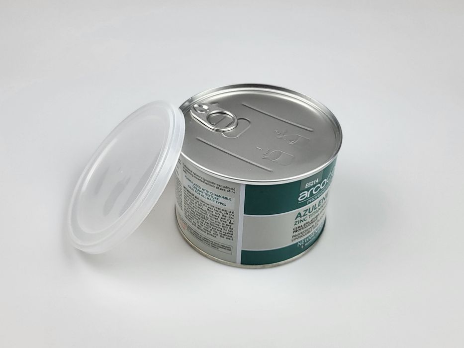 Wosk do depilacji w puszce Azulenowy 400 ML