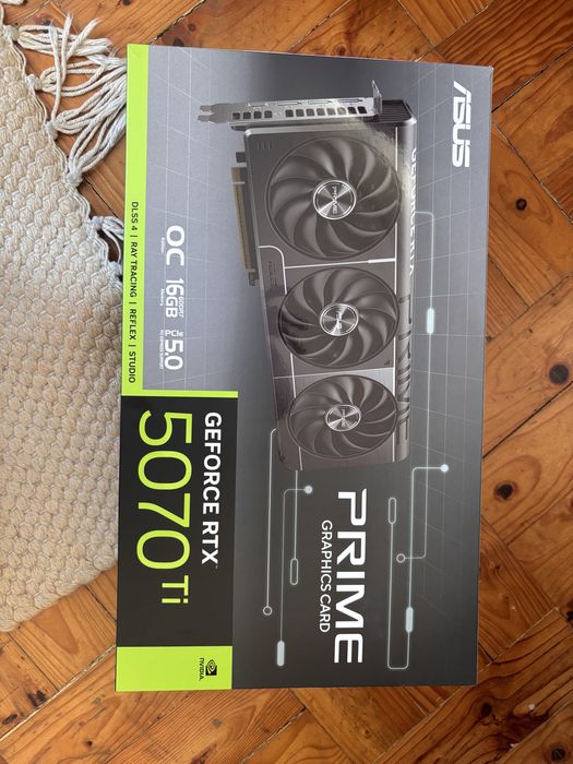 Asus Prime RTX 5070 TI 16gb com fatura e garantia