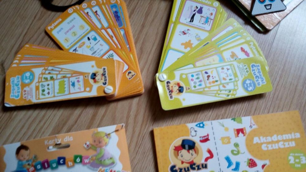Zabawki edukacyjne czu czu i inne