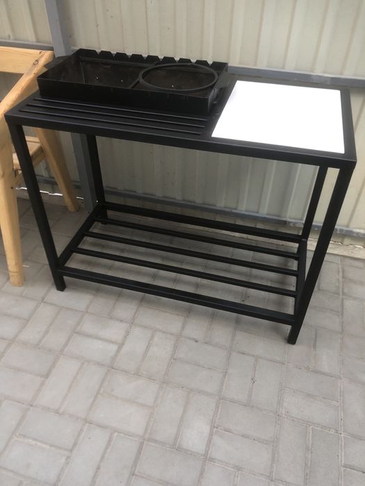 Мангал з підставкою під казан