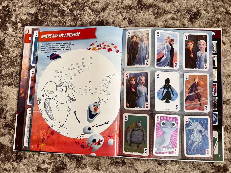 Disney Frozen Kartky 54szt.