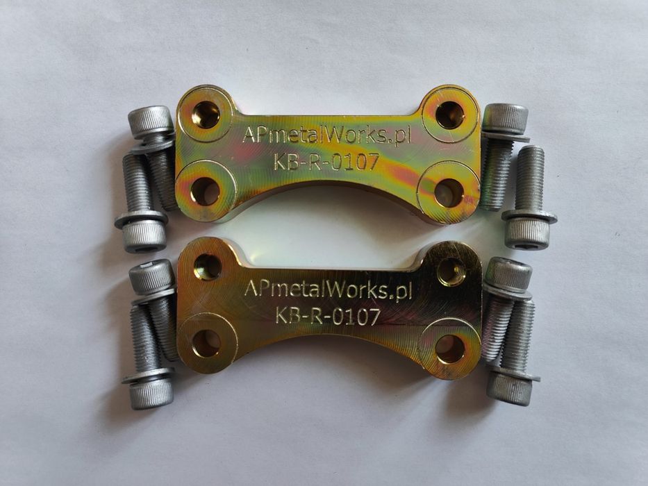 KB-R-0107 Adaptery 302mm 302 fwd Passat B5 A6 C5 A4 b5 100  Superb Audi swap bbk big br