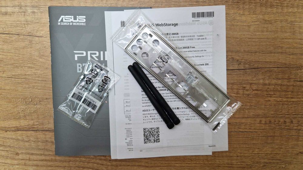 Płyta główna ASUS PRIME B760M-A AX WIFI box gwarancja nr. 406214