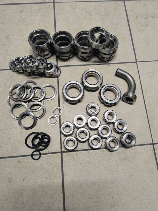 Złącza mleczarskie SMS 1" i 2"