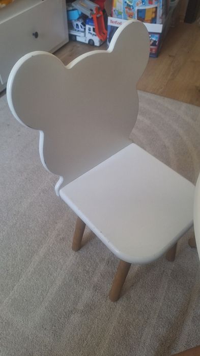 Drewniany komplet stan super!