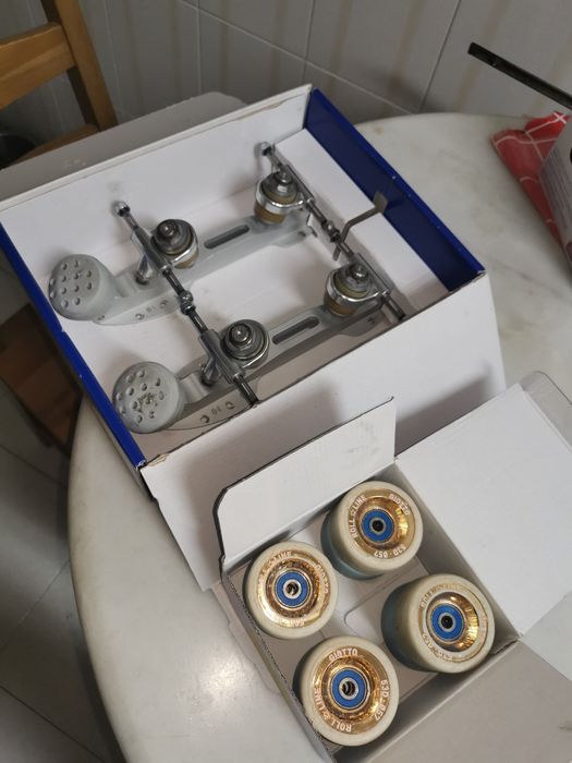 Chassis Roll Line Variant c/rodas, travões e rolamentos