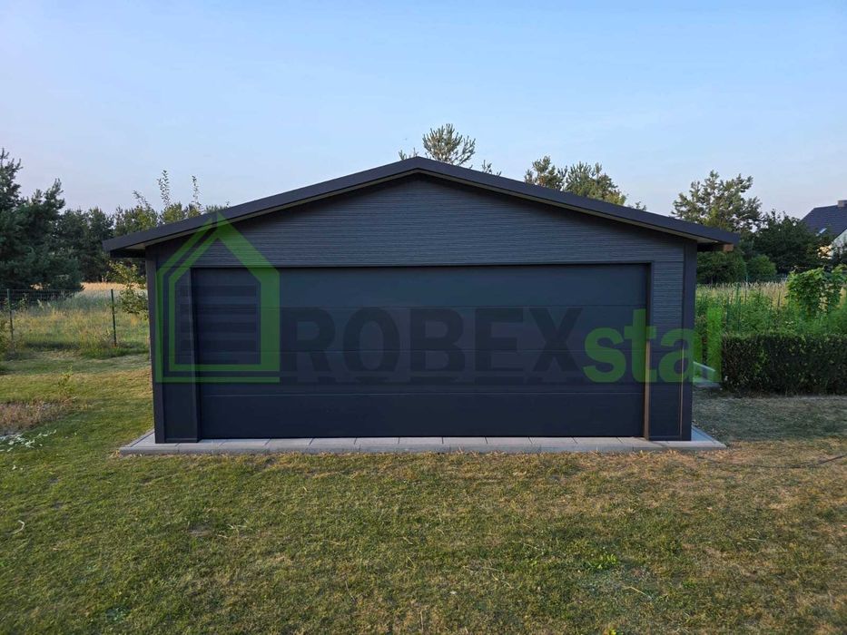 garaż ocieplany z płyty warstwowej 6x5.8 MONTAŻ CAŁY KRAJ KAŻDY WYMIAR